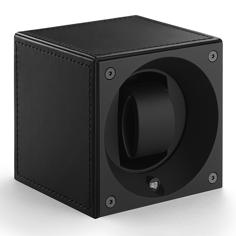 Masterbox Leather - Black Leather & Black Stitches