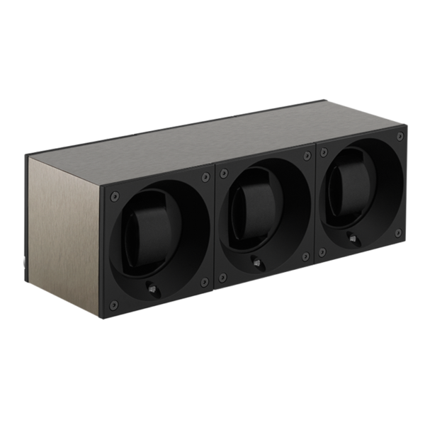 Brushed Titanium TRIO