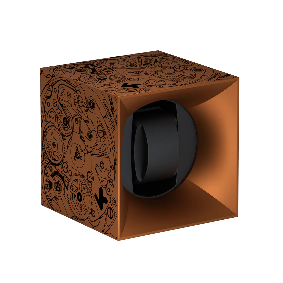 Bronze Soft Touch Black Movement